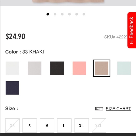 4 Uniqlo dresses bra tank top t shirt seamless - Picture 9 of 9